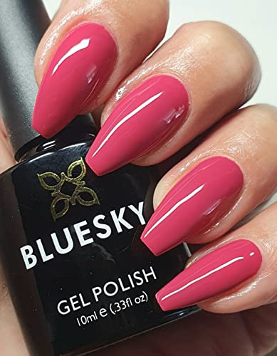 Bluesky GEL NAIL POLISH PINKCOLOR CERISE YOUR TEMPO SS 2120 UV LED Soak Off 10ml, …(Requires Drying under UV/LED Lamp)