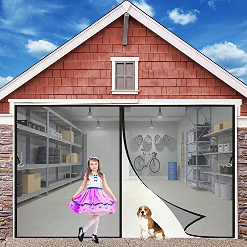 Fly Screen Door Windows to Open & Close, 110x180cm, Self-Adhesive Insect Screen Roller Blind Keep Fly Bug Out, Customizable, Black