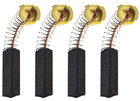 ECSiNG 2 paires Balais de Charbon pour Scie à Onglets Perceuse à Onglet Marteau Perforateur Tronçonneuse Moteur de Soufflante Accessoires pour Outils Électriques, 19x7x5mm