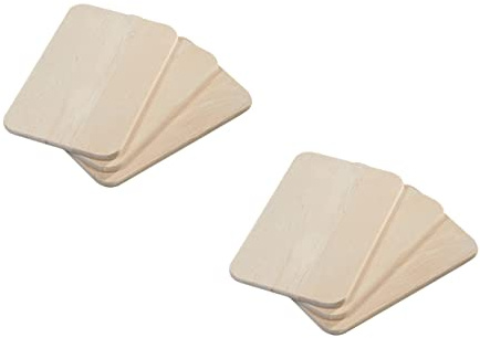 KESPER - Juego de 6 tablas de desayuno – Tabla de cortar – Madera de abedul – 22 x 14 cm