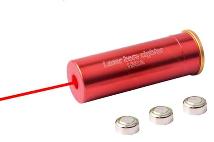 COLLIMATORE LASER PER TARATURA CAL 12 POMPA 12GA IN METALLO 50430