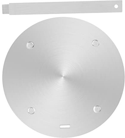ABOOFAN Induction Hob Plate Adapter Thermal Guide Plate for Stove Top Stainless Steel Heat Diffuser for Electric Cooker