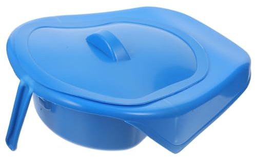 HOLIDYOYO Tragbares Urinal Bettpfanne Aus Kunststoff Kompakt Und Leicht Für Bettlägerige Und Senioren Hygienisch Und Einfach Zu Reinigen Für Zuhause Und