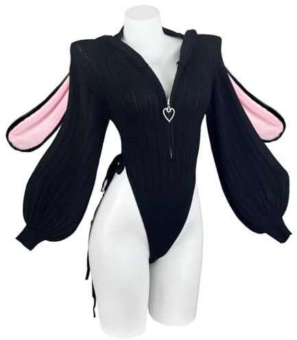 KORURACLUB Cosplay Sexy Bunny Outfit Cosplay lingerie for women Animal Costumes Bunny Bodysuit