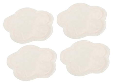 PACKOVE 2paia Coppette Raccoglilatte Riutilizzabili Cuscinetti Antisgocciolamento Lavabili Per Allattamento Confezione Design Traspirante e Comfortevole Per Mamme