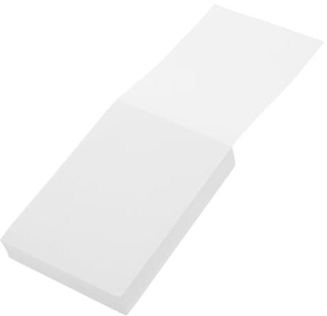 Uonlytech Leere Postkarten Notizblock mit Reißbaren Blättern aus Papier Süßes Tagebuch für Schreibtisch Weißes Kleiner Notizbuch für Büro und Persönlichen Gebrauch