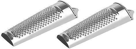 VINTORKY 2piezas Rallador De Jengibre y Multifuncional Utensilios De Cocina Prácticos Para Casa Plateado