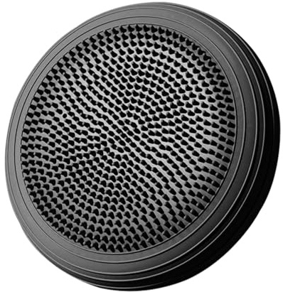 TISHITA Disco Equilibrio Cuscino Wobble Pad Gonfiabile Tappetino Sensitivo in PVC Funzione Stabilità Core Adatto per Esercizio Allenamento P, Nero