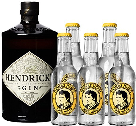 Hendrick´s Gin (1 x 0.7 l) + Thomas Henry Tonic (5 x 0.2 l)