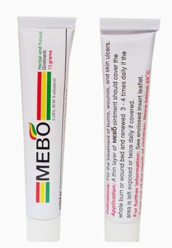 MEBO Burn (75 g) Cream Skin Ointment Wound & Scar Care Fast First Aid Health Beauty Care (1 Tube = 75 g)