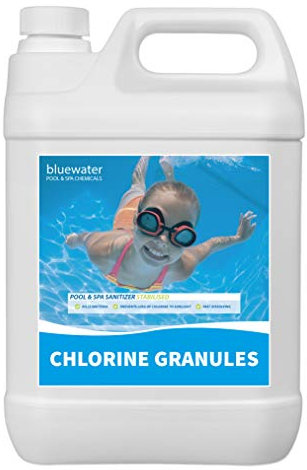 Bluewater Stabilised Chlorine Granules 5kg - For Swimming Pool, Spa & Hot Tub