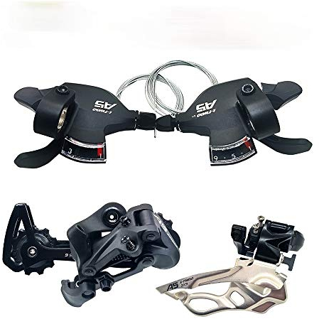 LTWOO A5 3X9 27-Gang-Umwerfer Groupset 9s Schalthebel-Umwerfer 9-Gang-Heckschalter Alivio m4000 DEORE M590