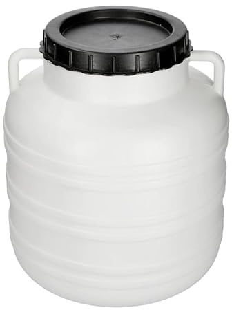 Beste Angebote Plastfat 10/20/30 l lock jäsbehållare lockfat regnfat tunna (30 l)