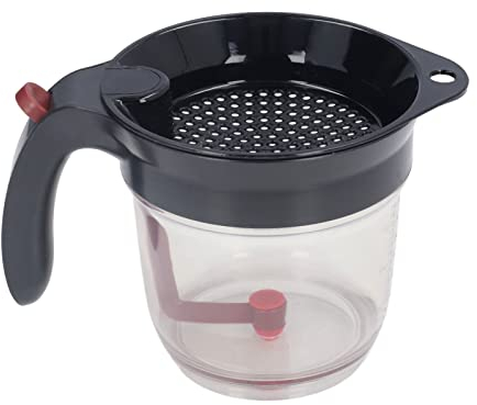 Fdit Suppe, Ölabscheider, Küche, Fettabscheider, Ölfilter, Werkzeug, Kreativitätsabscheider, Utensil für Werkzeug, Werkzeug, Saucieren