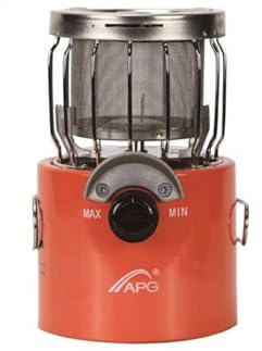 VducK Mini Calentador de Gas propano para Camping, Calentador doméstico, Estufa de calefacción para cocinar y Calentar al Aire Libre con asa de Transporte