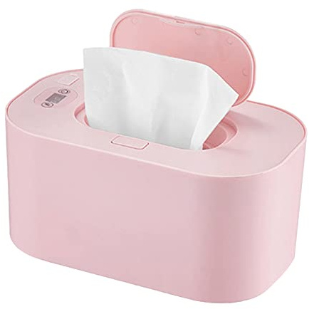 Sunydog Calentador de toallitas húmedas USB para bebés,10 W, 3 Modos de Temperatura, Calentador de toallitas para pañales, Temperatura Constante, Gran Capacidad, portátil para Viajar en casa