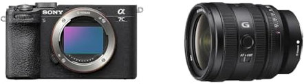 Sony Alpha 7CII di Sony | Fotocamera mirrorless full-frame (compatta, 33 MP, autofocus in tempo reale, 10 fps, video in 4K, display touch orientabile) + Lente SEL2450G (Nero)