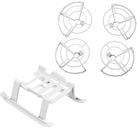 TOBBOMEY Erhöhtes Fahrwerk Mit Propellerschutz Und Fahrwerksbein Kit Zur Fahrwerkshöhenverlängerung Für Mini Quadcopter