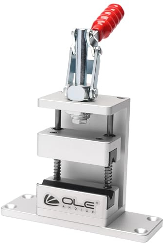 Golf Club Regrip Vise Tool with Shaft Clamp and Hook Blade | Gripping station includes hook blade, utility knife, and quick shaft clamp for golf club regripping.