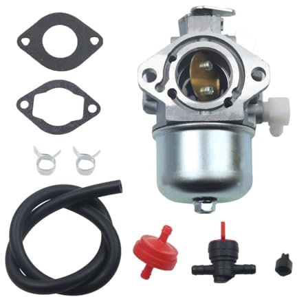 YRcEKH Set carburatore con Guarnizione Filtro Olio Adatto for Motore Bailiton 28B702-1154-E1 28B707-1153-E1