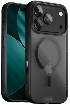 Mous Clear Case for iPhone 17 Pro Max 6.9-inch, Compatible with MagSafe - Clarity - Anti-yellowing Shockproof iPhone 17 Pro Max Cover - Scratch Resistant Crystal Clear & Slim Design