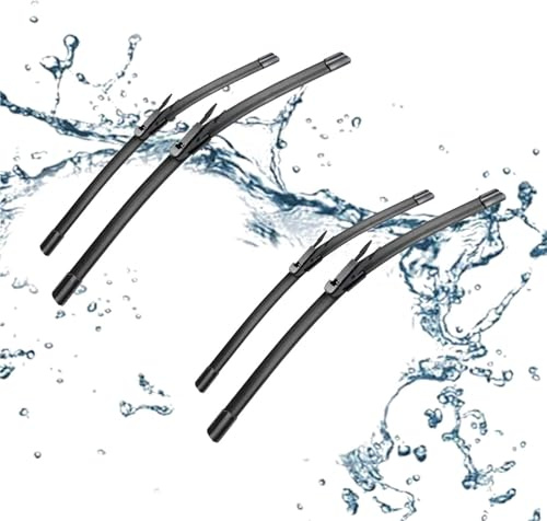 3PCS For Nissan For Qashqai J10 2006-2013 24 + 15+ 12 Front Rear Wiper Blades Windshield Windscreen Window Accessories