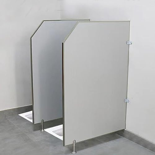 Cloison d'urinoir pour adulte - Barrière acoustique au sol pour homme - Intimité et protection supplémentaires - Panneau de séparation pour salle de bain (1 pièce)