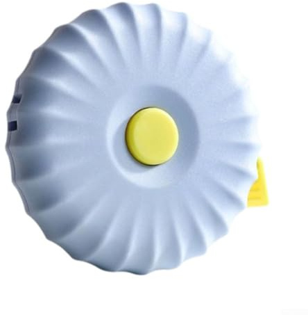 Mètre ruban souple de 2 m pour mesurer le corps et les tissus, mini mètre ruban en cuir de haute précision pour la couture, le suivi de fitness (2 mètres, bleu)