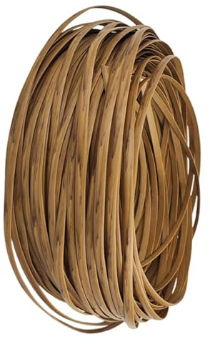 Arroopu Wicker-Reparaturset - Wasserdichte Flechtmaterialien - 36,6 m Rattan-Geflechtrolle für Stühle | Für Körbe Sofas Schränke Dekoration Bastelarbeiten Garten Hinterhof Schwimmbad
