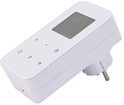 Thermostat Steckdose, Touch Display, Works with Google Assitent & Amazon Alexa
