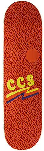 [CCS] Wavy Times Skateboard Deck Orange 8.00