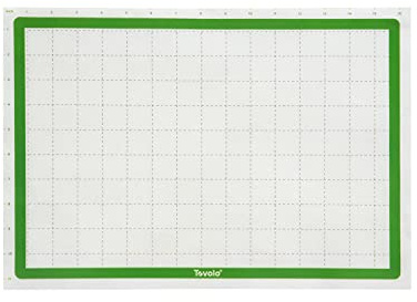 Tovolo TrueBake Silicone Baking Mat Half Sheet with Grid Lines for Baking Cookies Pastry Rolling Dough Cooking, Heavy Duty Heat Resistant Reusable Non Stick BPA Free Bakerware Liner Mat Oven Safe