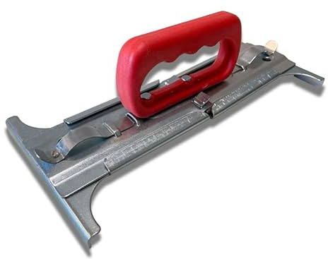 VERLEGEHILFEN Plattenheber - Geeignet für 30-50 cm Platten - 25 kg Tragkraft - Einfache Handhabung - Ergonomischer Handgriff / 5-stufig verstellbarer Plattenträger/Verlegewerkzeug/Hebehilfe