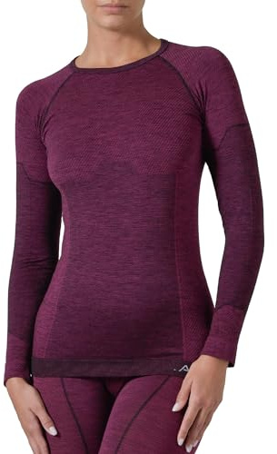 Risalti Camiseta Termica Hombre y Mujer Lana Merino Unisex - Camiseta Lana Merino Hombre y Mujer, Camiseta Termica Mujer y Hombre Transpirable, Ropa Termica Hombre Frio Sin Costuras - Made in Italy