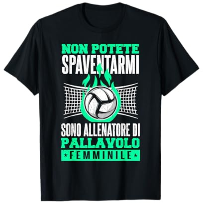 Volley Allenatore Pallavolo Pallavolista Maglietta