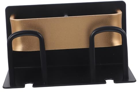 WOONEKY Zahnbürstenhalter aus Aluminium ohne Bohren mit Wandregal zur Aufbewahrung von Zahnbürsten und Bechern Einfacher und Eleganter Nagelfreier Bürstenhalter für Küche und Büro