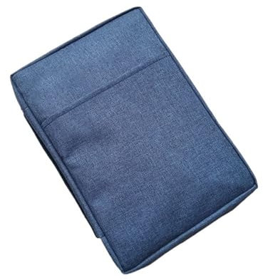 YLWX Bibelhülle, Buchhülle, Mattierte wasserdichte Schützende Büchertasche, Verdickte Bibel Hülle In Verschiedenen Größen (Color : Blau, Size : S)