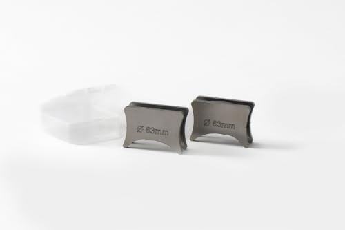 2 Stück Magnetischen Hobelmesser Einstellehre für Hobelmesserköpfe (Hobelmesser Einstellehre ⌀ 100mm)