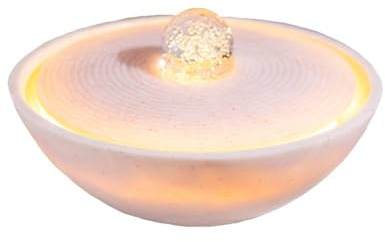 Fontana da interni Feng Shui Fontana da tavolo con circuito d'acqua dinamico Prosperity Flow for la casa, l'ufficio o l'arredo dello spazio di meditazione Home Fontana