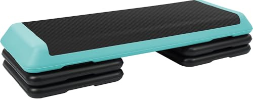 Fitvids Step Aerobic Platform, 43''x 16'', Teal