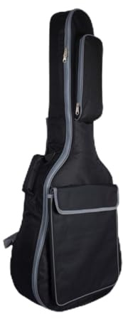 Beaupretty Akustikgitarrenrucksack aus Nylon mit Doppeltem Schultergurt und Dicker Polsterung Schützt Ihre Gitarre Effektiv Beim Transport und Konzert