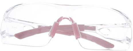 Housoutil Gafas de Seguridad Transparentes para Trabajo Industrial Protección contra Salpicaduras y Polvo Resistentes al Viento para Ciclismo y Senderismo