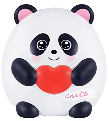 Salvadanaio a forma di panda regalo giocattolo salvadanaio moneta salvadanaio in latta grande barattolo di risparmio per bambini e adulti regali di compleanno per ragazze e ragazzi carino