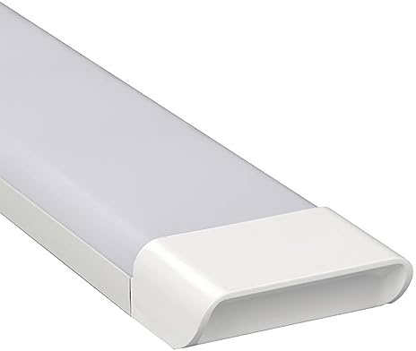 Planetitaly Plafoniera lineare LED 27W lampada soffitto parete 2700lm luce interni cucina ripostiglio cantina 60cm 230V 3000K peso 300 grammi