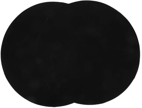 YARNOW 4pièces Tapis De Barbecue Rond Non-adhésif Mat De Cuisson Réutilisable pour Grillades pour Légumes Viandes Et Poissons