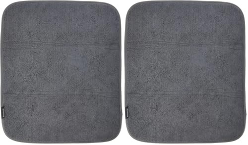 Brabantia Mikrofaser Trockenmatte Mikrofaser, Dark Grey, 16, 5 x 3, 5 x 43 cm, 1 Einheiten (Packung mit 2)