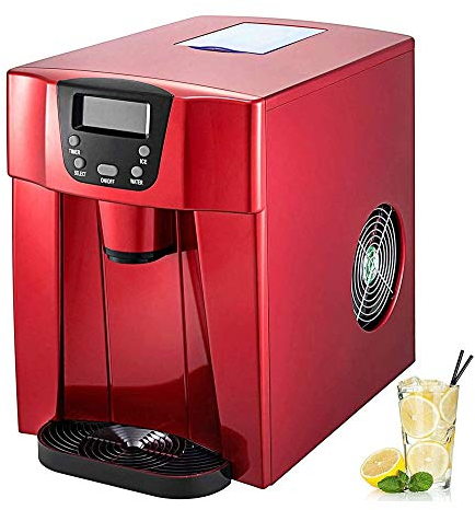TEmkin Portable Ice Maker Machine for Countertop Ice Cubes Ready in 6 Minutes Electric Ice Making Machine,Great for Mixed Drinks