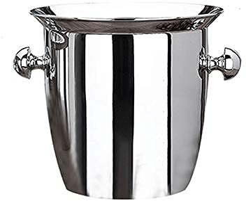 Stainless Steel Thickened Red Wine Ice-pail Cooler Box Thickening Champagne Bucket Ice Bucket Wine Cooler for Hotel Bar