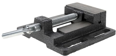 ABBNIA Woodworking Bench Clamp 3 Inch Drill Press Vise Table Vise for Drilling Milling Easy Adjustments Random Color