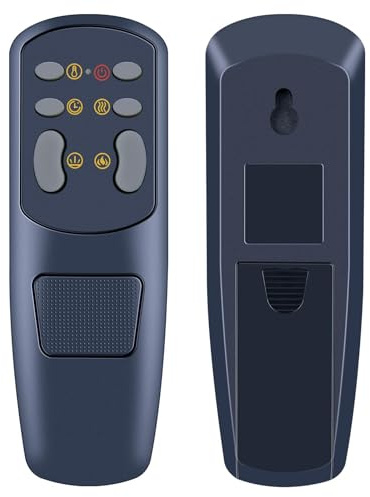 TCNOUMT Replacement Remote Control Suitible for Oxhark Flame Valuxhome Velaychimney Benrocks Kentsky Masarflame Mystflame BI42R HOUSELUX Electric Fireplace Wall Mounted/Recessed Fire Places
